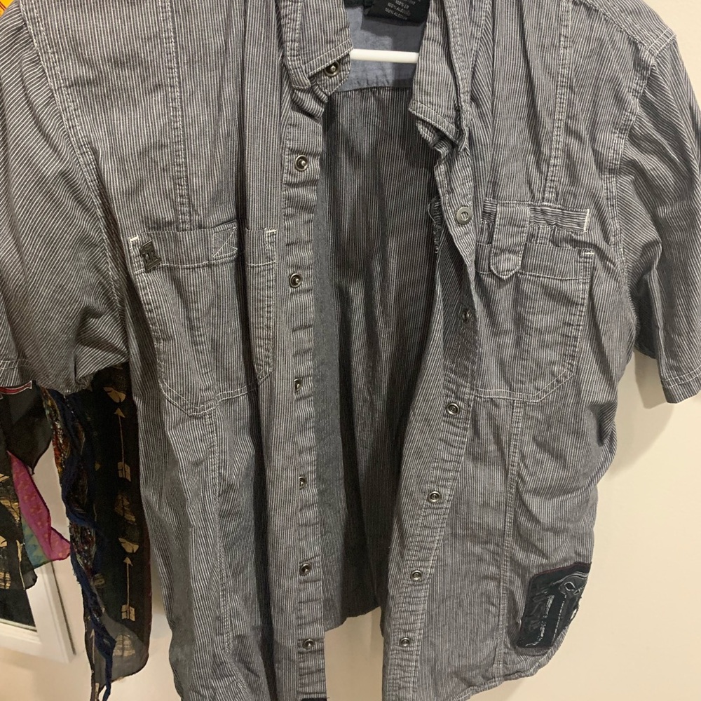 Men’s HD Button Up short sleeve